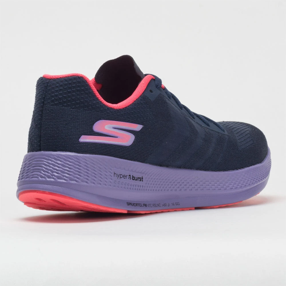 Skechers GOrun Razor+ Women's Navy/Purple/Neon Pink 6 Skechers GOrun Razor+ Women's Navy/Purple/Neon Pink - Image 6