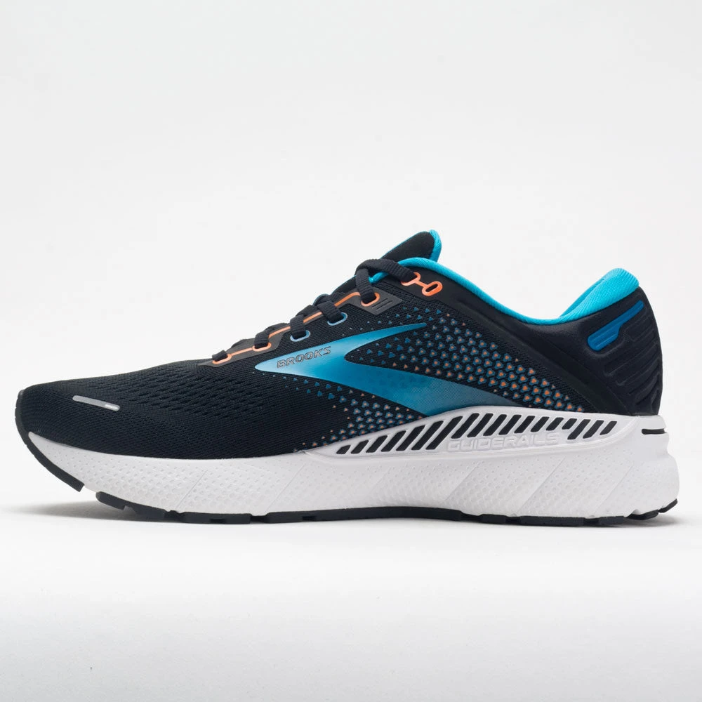 Brooks Adrenaline GTS 22 Men's Black/Blue/Orange 2 Brooks Adrenaline GTS 22 Men's Black/Blue/Orange - Image 2