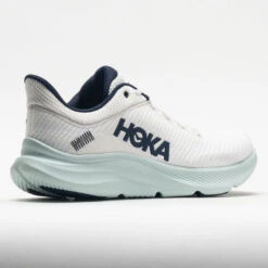 HOKA Solimar Women's Blanc De Blanc/Blue Glass -Cheap Sports Shoes Store 047636 6