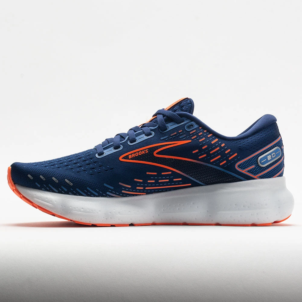 Brooks Glycerin 20 Men's Blue Depths/Orange 2 Brooks Glycerin 20 Men's Blue Depths/Orange - Image 2