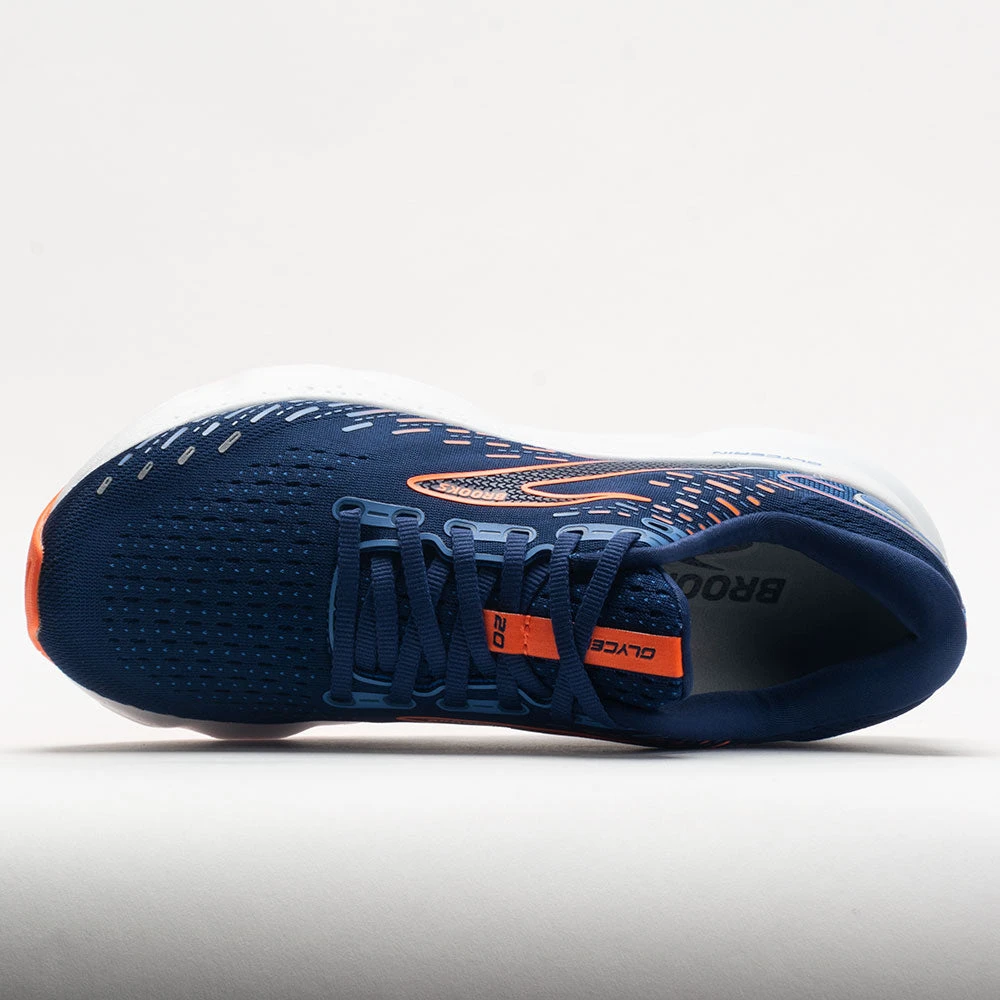 Brooks Glycerin 20 Men's Blue Depths/Orange 3 Brooks Glycerin 20 Men's Blue Depths/Orange - Image 3
