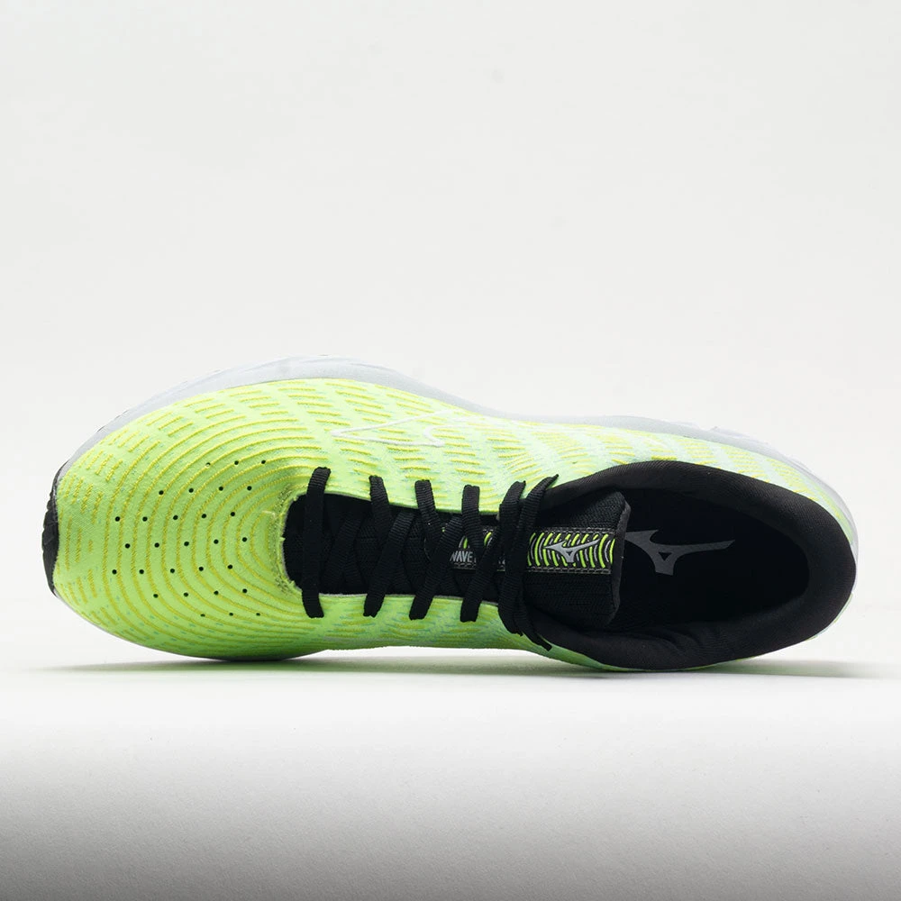 Mizuno Wave Rider 26 Men's Neo Lime/White 3 Mizuno Wave Rider 26 Men's Neo Lime/White - Image 3