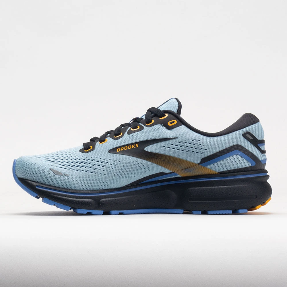 Brooks Ghost 15 Women's Light Blue/Black/Yellow 2 Brooks Ghost 15 Women's Light Blue/Black/Yellow - Image 2