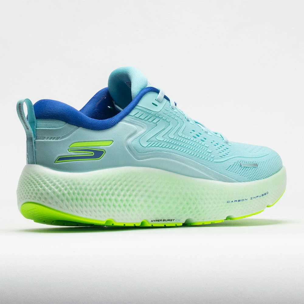 Skechers GoRun Max Road 6 Women's Blue/Lime 6 Skechers GoRun Max Road 6 Women's Blue/Lime - Image 6