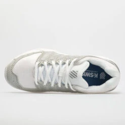K-Swiss Hypercourt Express Women's White/Silver -Cheap Sports Shoes Store 114259 2