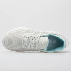 K-Swiss Hypercourt Supreme Women's Barely Blue/White/Blue Glow -Cheap Sports Shoes Store 115638 2