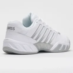 K-Swiss Bigshot Light 4 Women's White/High-Rise/Silver -Cheap Sports Shoes Store 116141 6