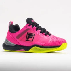 Fila Speedserve Energized Women's Knockout Pink/Safety Yellow/Black -Cheap Sports Shoes Store 116756 5