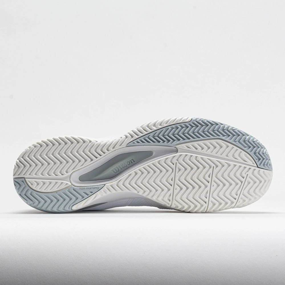 Wilson Rush Pro Ace Men's White/White/Pearl Blue 4 Wilson Rush Pro Ace Men's White/White/Pearl Blue - Image 4