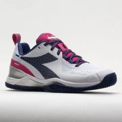 Diadora Blushield Torneo 2 Clay Women's White/Blueprint/Pink Yarrow 10 Diadora Blushield Torneo 2 Clay Women's White/Blueprint/Pink Yarrow -Cheap Sports Shoes Store 117022 5
