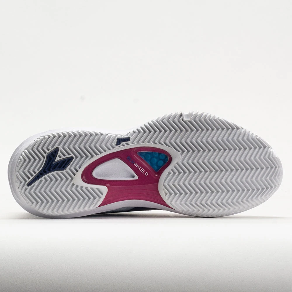 Diadora Speed Blushield Fly 4+ Clay Women's White/Blueprint/Pink 4 Diadora Speed Blushield Fly 4+ Clay Women's White/Blueprint/Pink - Image 4