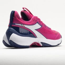 Diadora Finale Clay Women's Pink Yarrow/White/Blueprint -Cheap Sports Shoes Store 117035 6