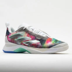 Adidas AvaCourt Women's White/Silver Metallic/Pulse Mint -Cheap Sports Shoes Store 117045 5