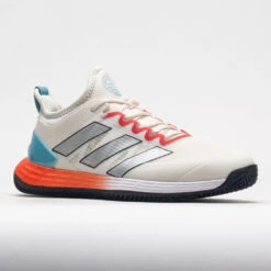 Adidas Adizero Ubersonic 4 Clay Men's Chalk White/Metallic/Blue -Cheap Sports Shoes Store 117051 5