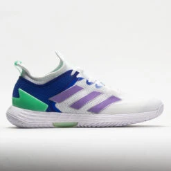Adidas Adizero Ubersonic 4 Women's White/Violet Fusion/Silver Metallic