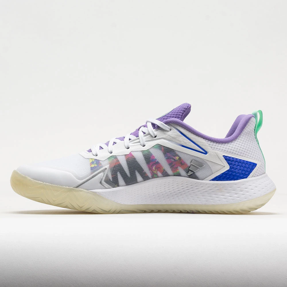 Adidas Defiant Speed Women's White/Violet Fusion/Lucid Blue 2 Adidas Defiant Speed Women's White/Violet Fusion/Lucid Blue - Image 2