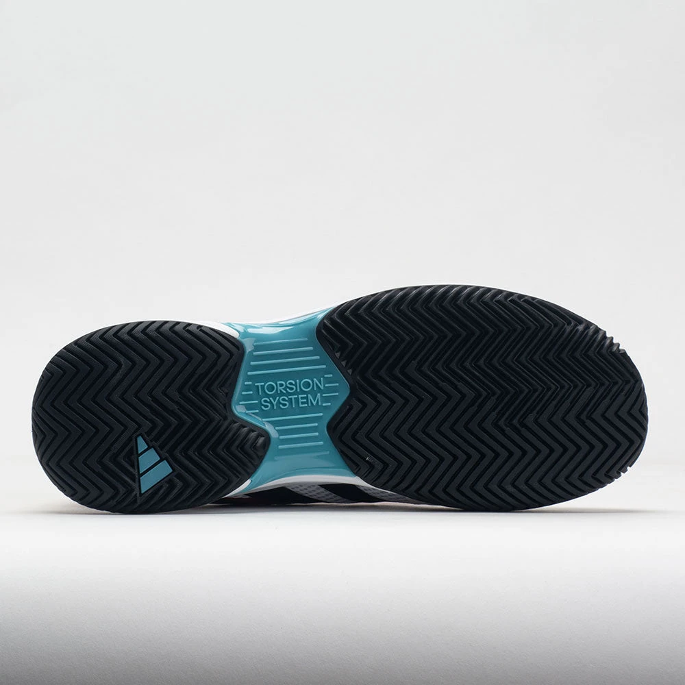 Adidas CourtJam Control Men's White/Black/Better Scarlet 4 Adidas CourtJam Control Men's White/Black/Better Scarlet - Image 4