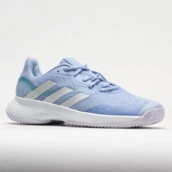 Adidas CourtJam Control Women's Blue Dawn/Metallic/White -Cheap Sports Shoes Store 117076 5