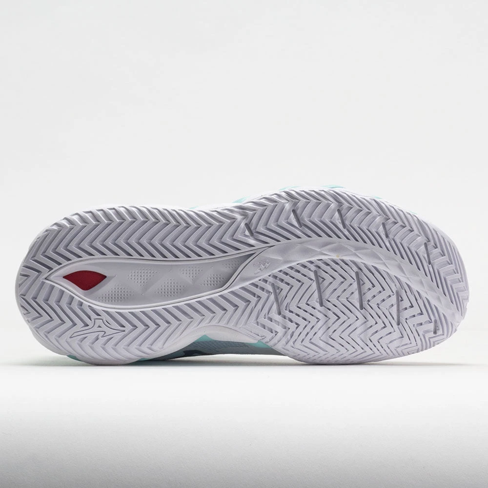 Mizuno Wave Enforce Tour AC Women's White/Tanager Turquoise 4 Mizuno Wave Enforce Tour AC Women's White/Tanager Turquoise - Image 4