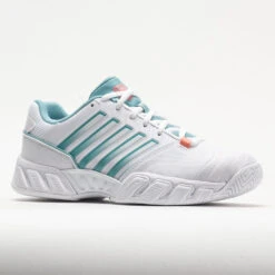 K-Swiss Bigshot Light 4 Women's White/Nile Blue/Desert Flower 10 K-Swiss Bigshot Light 4 Women's White/Nile Blue/Desert Flower -Cheap Sports Shoes Store 117157 5