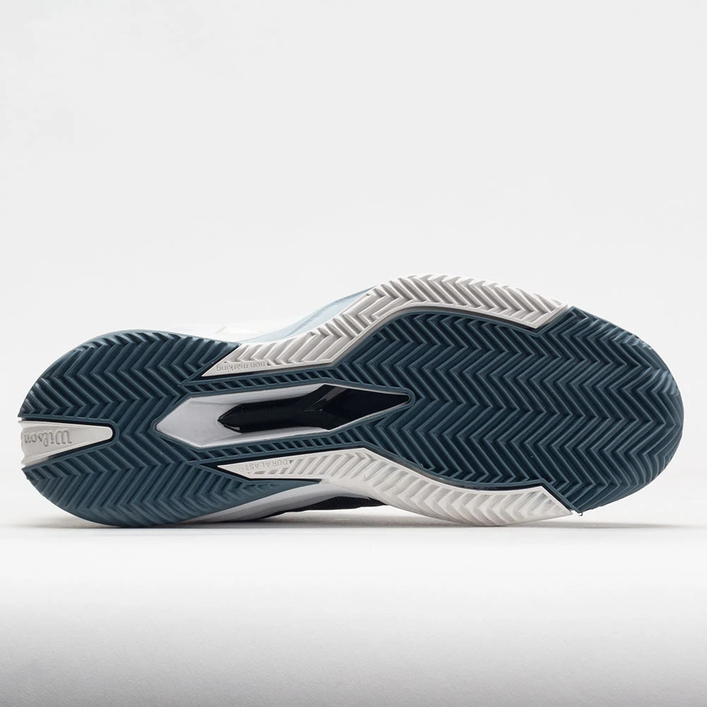 Wilson Rush Pro 4.0 Clay Women's Black/White/China Blue 4 Wilson Rush Pro 4.0 Clay Women's Black/White/China Blue - Image 4