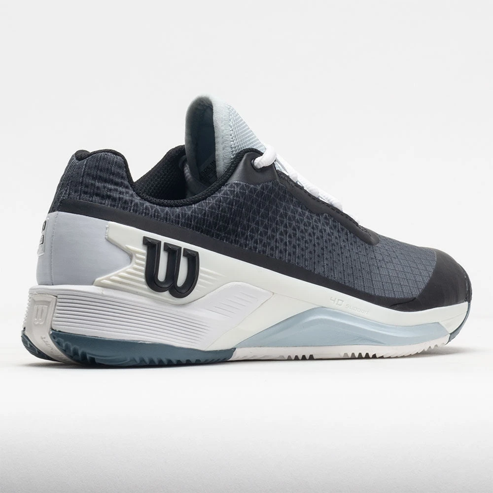 Wilson Rush Pro 4.0 Clay Women's Black/White/China Blue 6 Wilson Rush Pro 4.0 Clay Women's Black/White/China Blue - Image 6