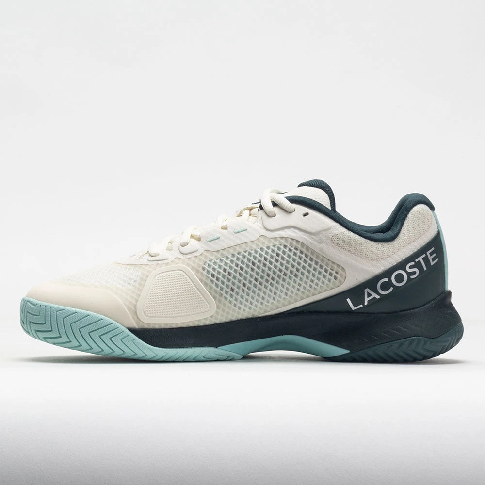 Lacoste Tech Point Women's Off White/Dark Green 2 Lacoste Tech Point Women's Off White/Dark Green - Image 2