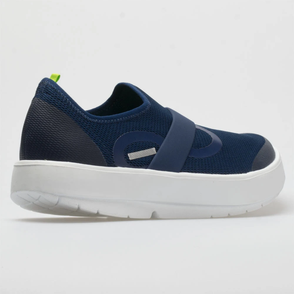 OOFOS OOmg Low Men's White/Navy 6 OOFOS OOmg Low Men's White/Navy - Image 6