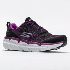 Skechers Max Cushioning Premier Women's Black/Purple -Cheap Sports Shoes Store 631110 5