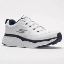 Skechers Max Cushioning Elite Men's White/Navy -Cheap Sports Shoes Store 631113 5