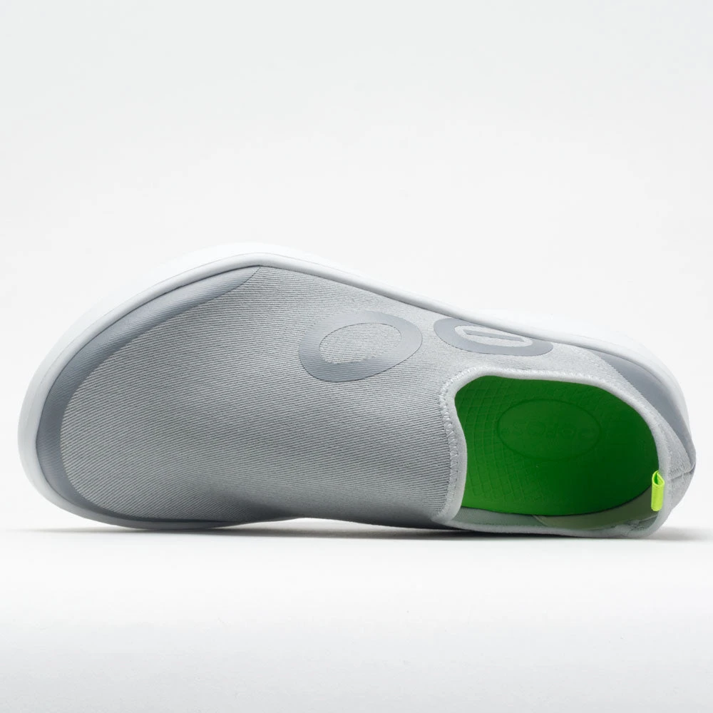 OOFOS OOmg EeZee Men's White/Gray 3 OOFOS OOmg EeZee Men's White/Gray - Image 3