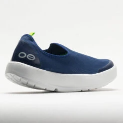 OOFOS OOmg EeZee Women's White/Navy -Cheap Sports Shoes Store 631315 6