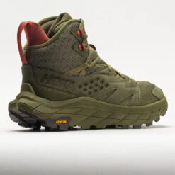 HOKA Anacapa Breeze Mid Men's Avocado/Burnt Ochre -Cheap Sports Shoes Store 631389 6