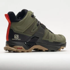 Salomon X Ultra 4 Mid GTX Men's Deep Lichen Green/Peat/Kelp -Cheap Sports Shoes Store 631495 6