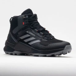 Adidas Terrex Swift R3 Mid GTX Men's Black/Grey/Solar Red -Cheap Sports Shoes Store 631497 5